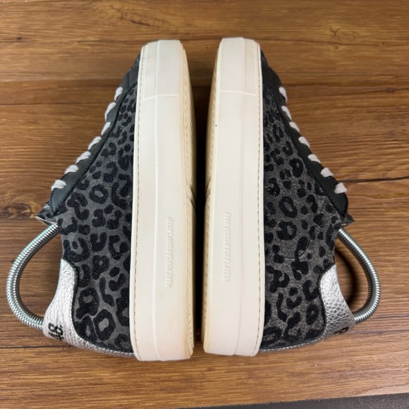 P448 Thea Leopard Embossed Platform Sneaker, Size 38/7.5-8 - Picture 2 of 11